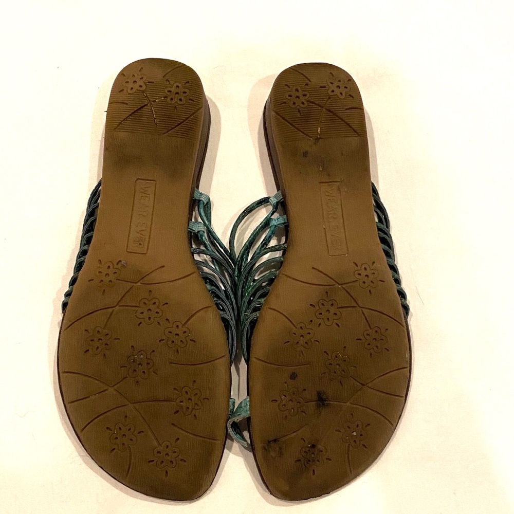 Turquoise sandals - Picture 8 of 15